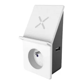 Adaptateur prise GAO avec chargeur à induction + USB - 0436F