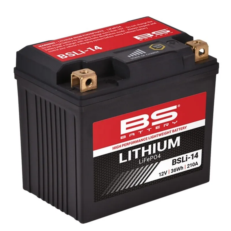 Batterie Lithium-Ion - BSLI-14 - piecemotoquad - batterie moto