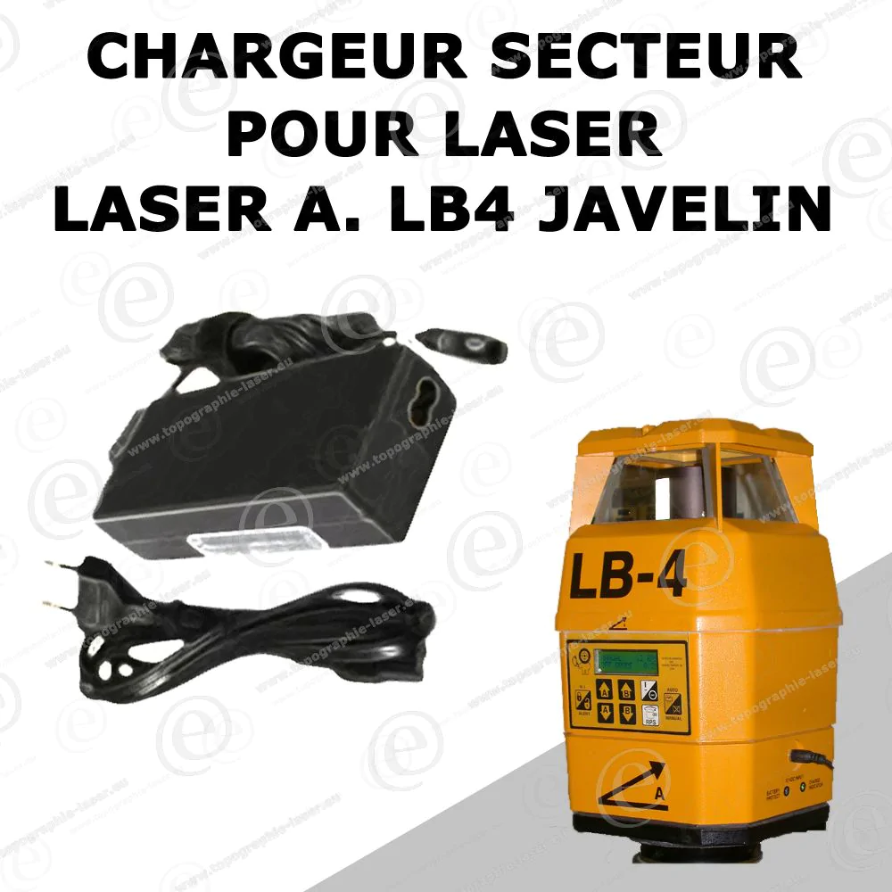 Chargeur pour niveau laser Laser Alignment LB4 et JAVELIN