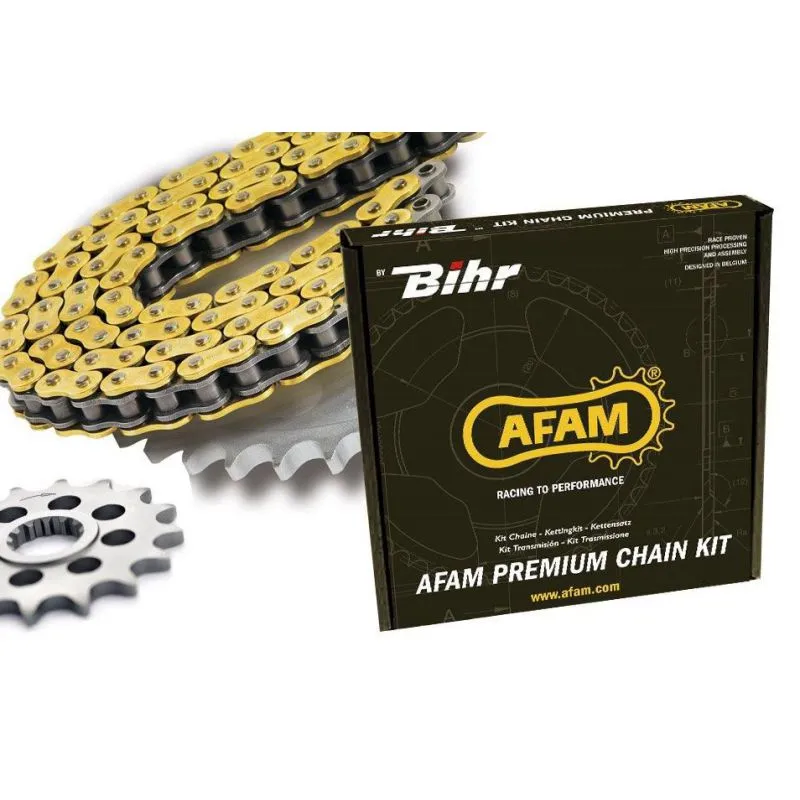 Kit chaîne AFAM 420 type R1 11/47 RIEJU NKD 50