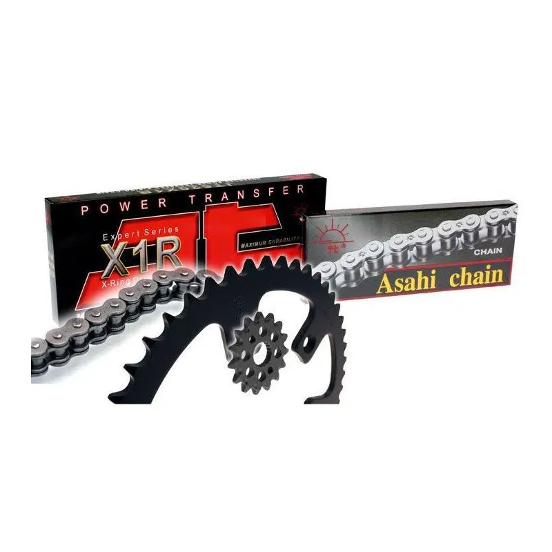 Kit chaîne JT 520 type HDS 13/52 super-renforcée - couronne ultra-light anti-boue Honda