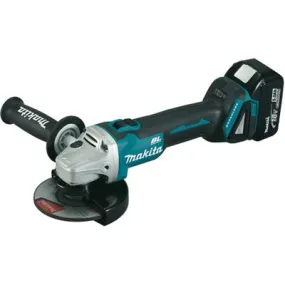 MEULEUSE 125MM BL+FREIN 2BATT 5AH+DC18RC+MAKPAC MAKITA - DGA506RTJ