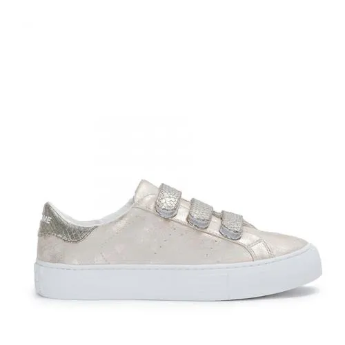 No Name - Sneakers - Arcade Straps Gloom Reptile Amande Gold