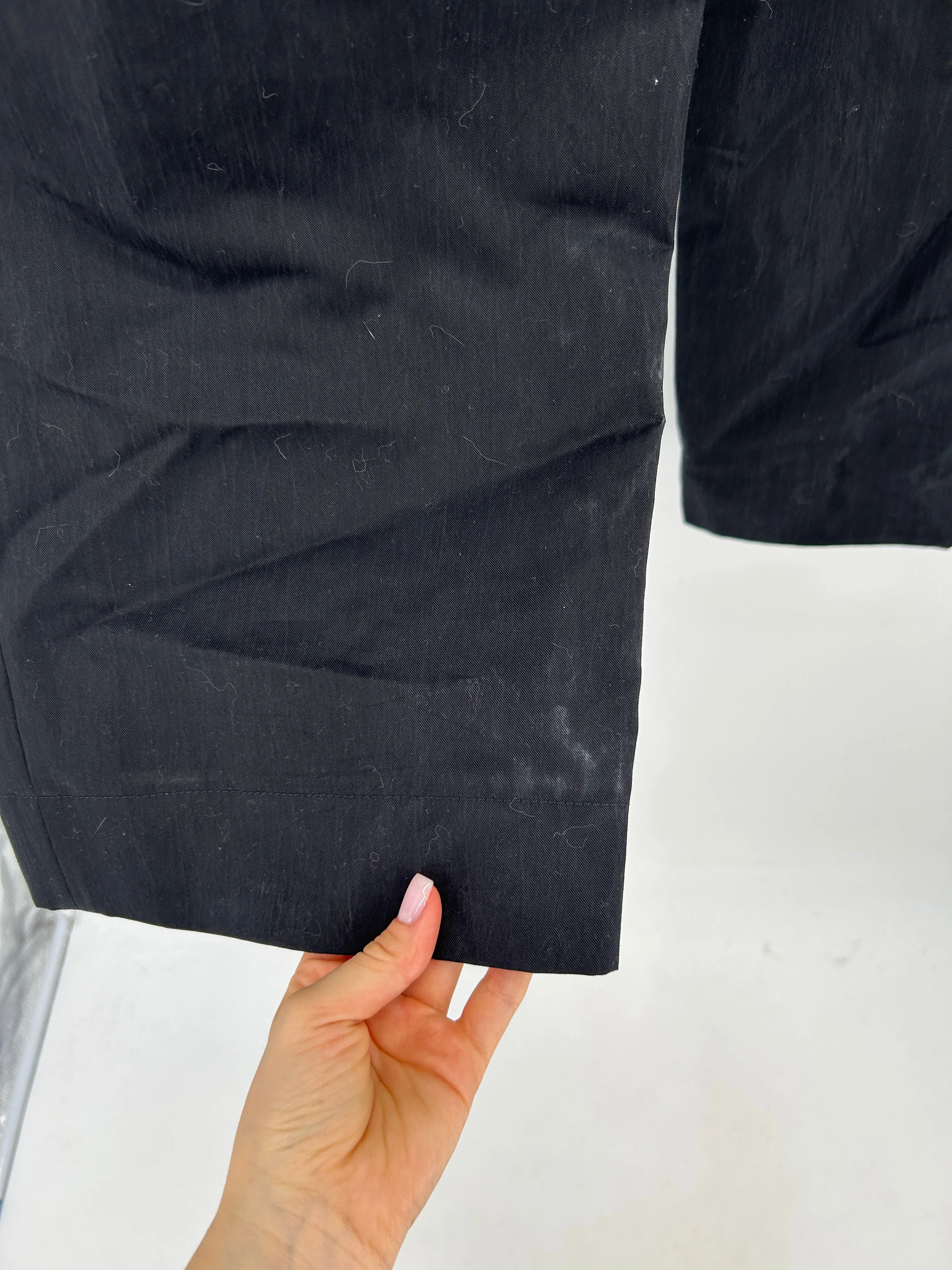 Pantalon noir à pince