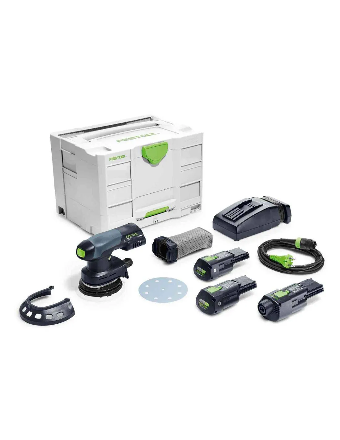 Ponceuse excentrique hybride ETSC 125 3,0 I-Set | 577689 - Festool