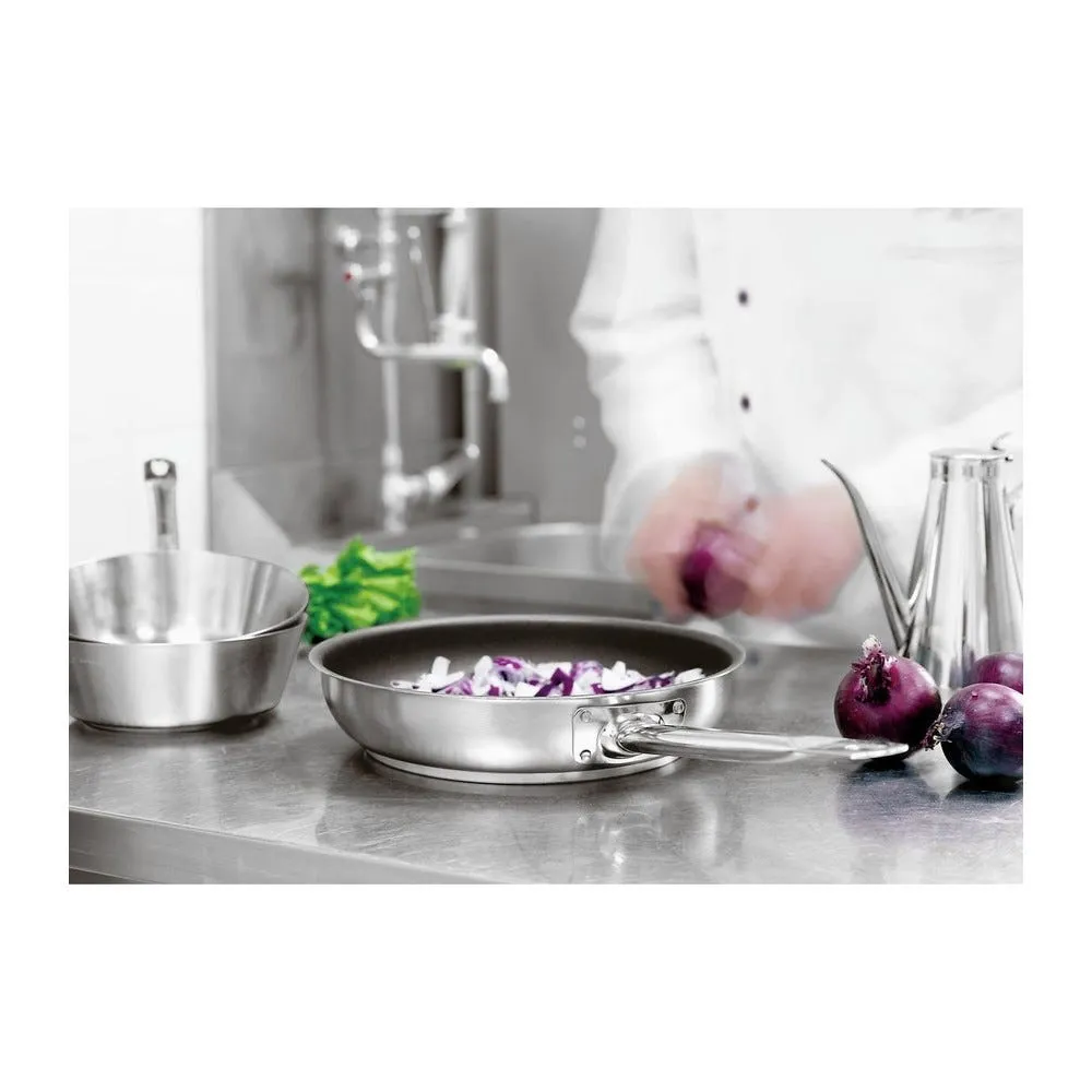 Poêle antiadhésive inox ø32cm