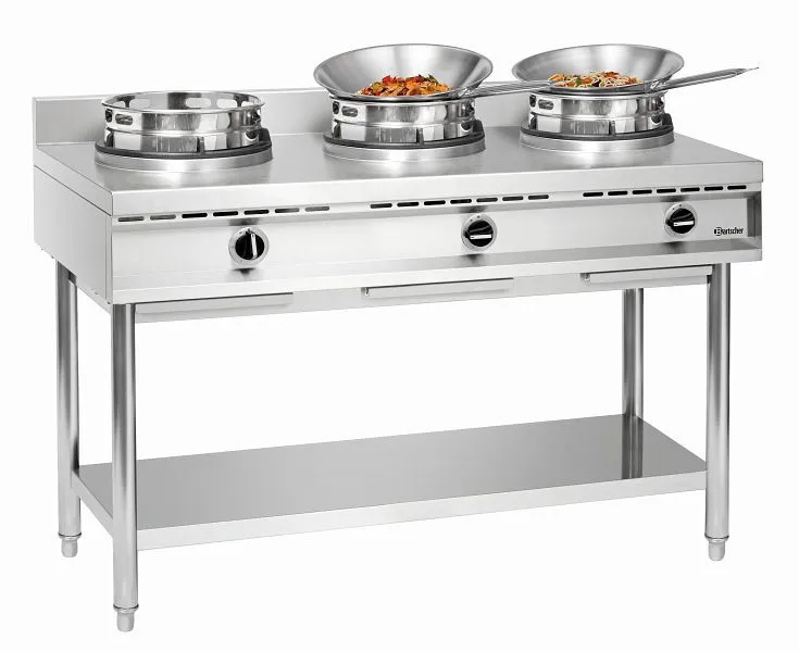 Poêle wok Bartscher 3 feux 1053103 acheter à bas prix 