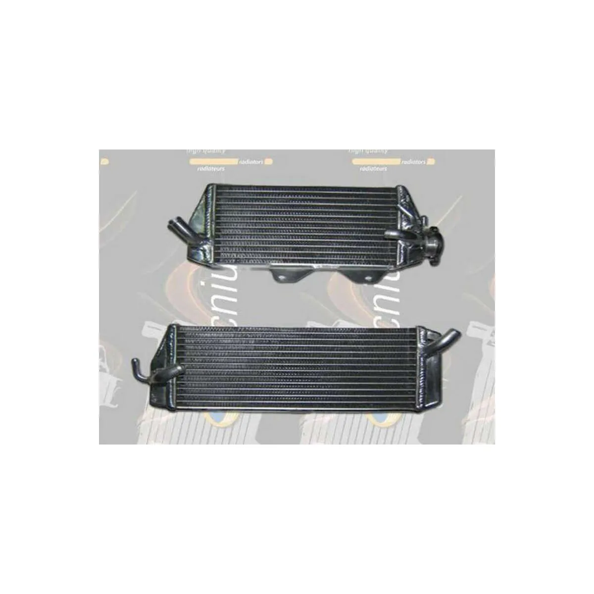 Radiateur oversize TECNIUM Kawasaki 250 KXF 2017-2019