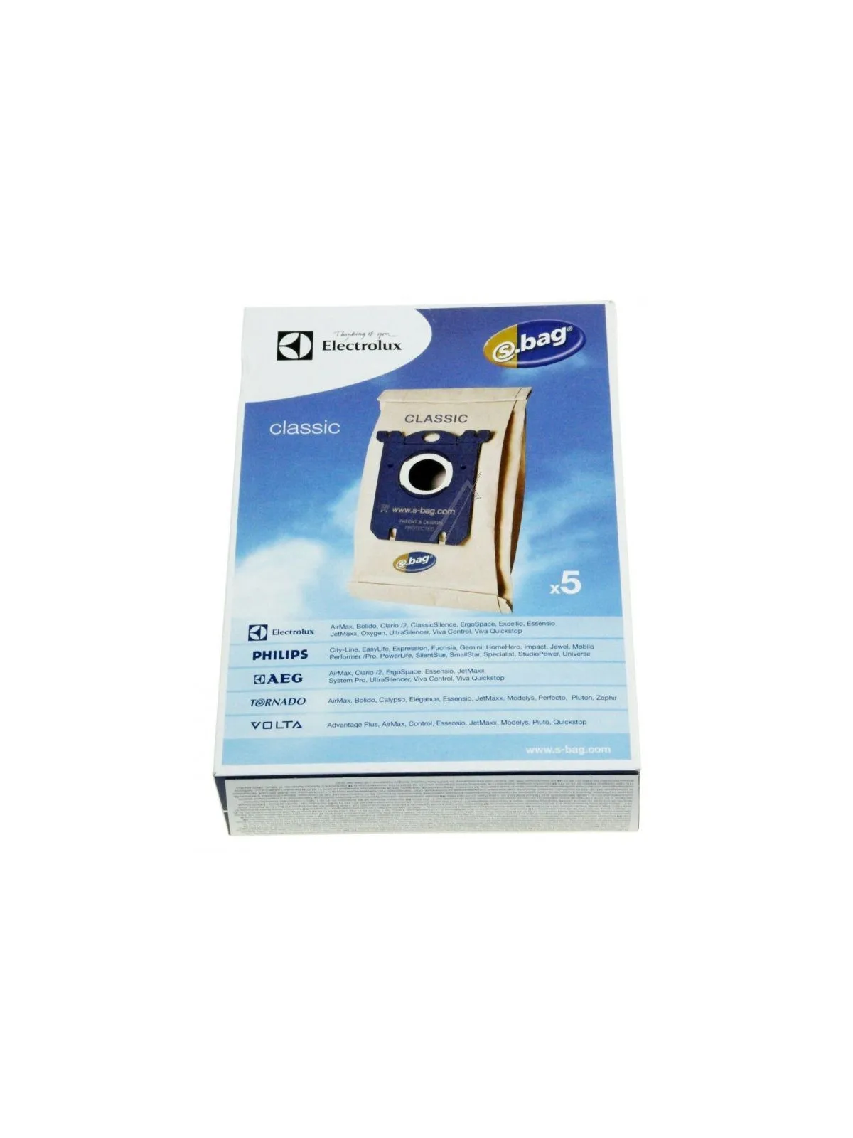 Sacs s-bag E200B Electrolux / Tornado - Aspirateur