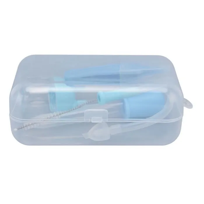 SALALIS Aspirateur nasal pour bébé 5pcs bébé aspirateur nasal prévenir le reflux morve nettoyage bébé ventouse puericulture soin
