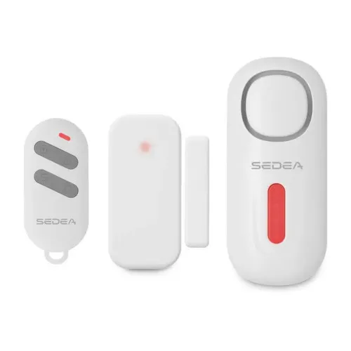 SEDEA Mini-alarme sans fil, émission sonore 105 dB