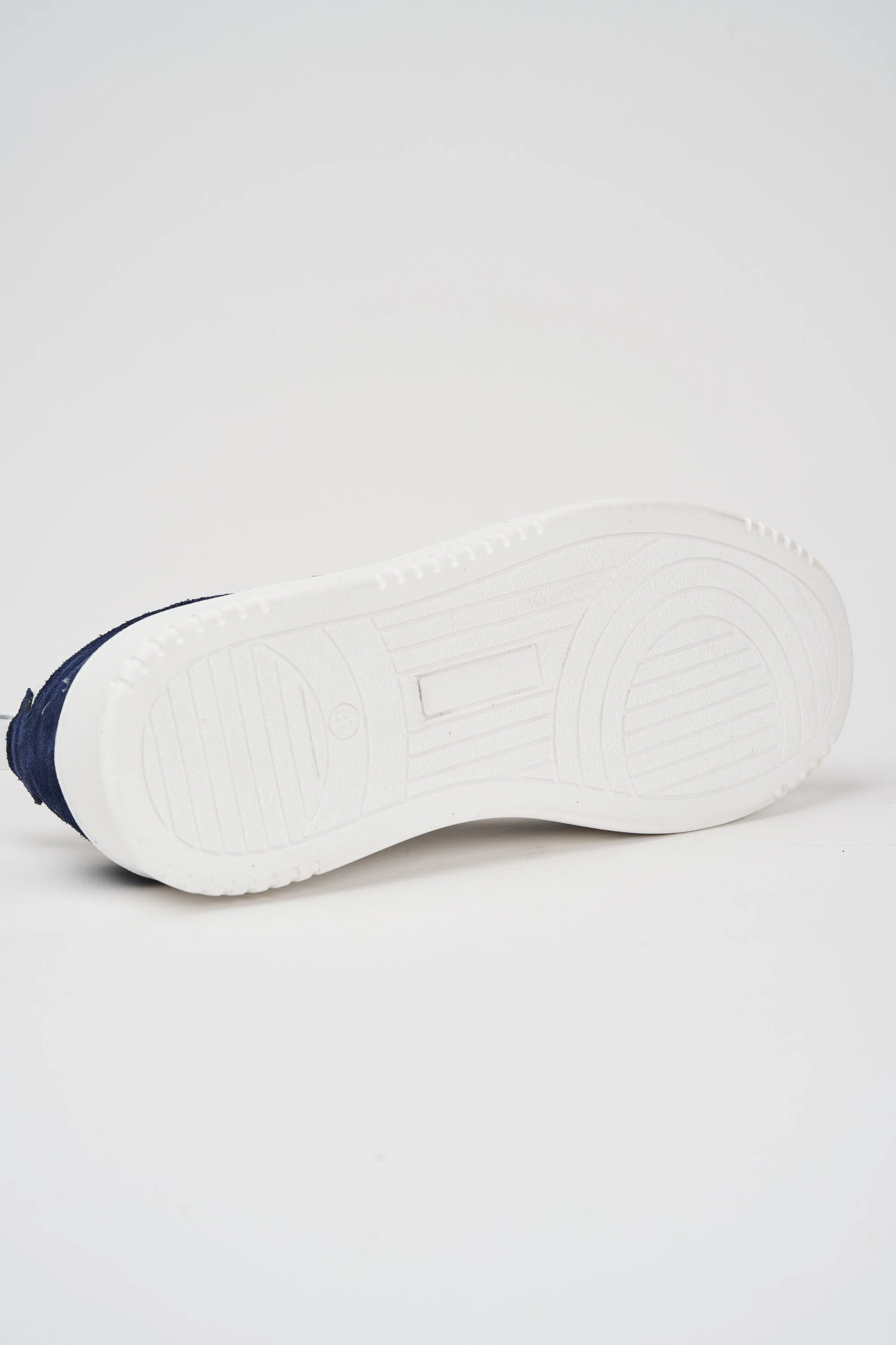 Sneakers uomo Penalty in pelle bianca e blu