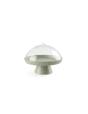 Support à gâteaux 30 cm + cloche + pelle à tarte Kaki - Paestum Agora - BLIM PLUS - 875212