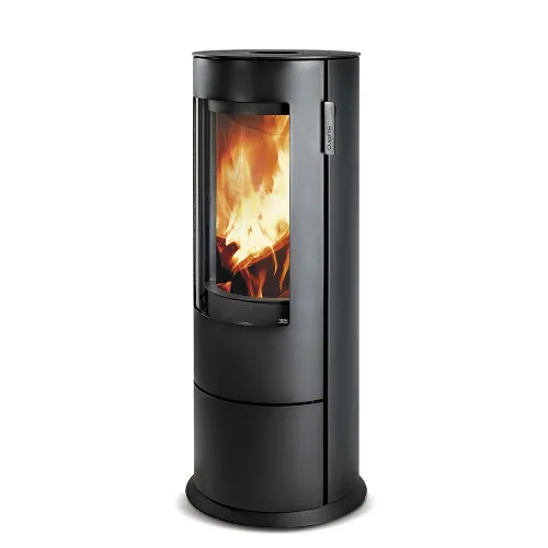 Supra Poêle à bois CHLOÉ acier - vertical - étanche - 7,1kW