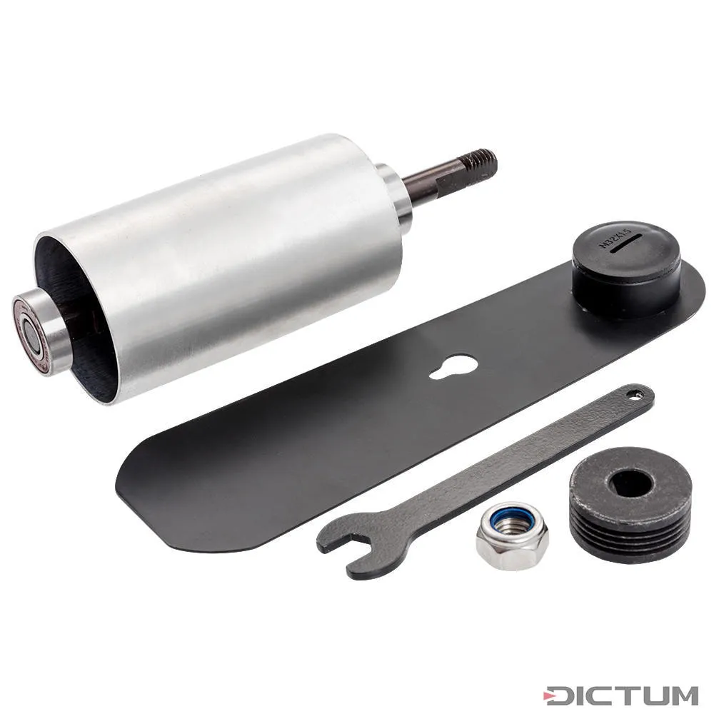 Système d’adaptation pour porte-mandrin de ponceuse à bande DICTUM BTS 100/150