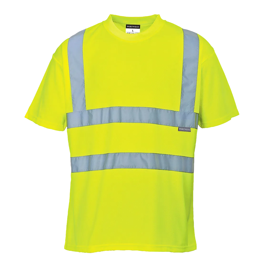 T-SHIRT HI-VIS JAUNE