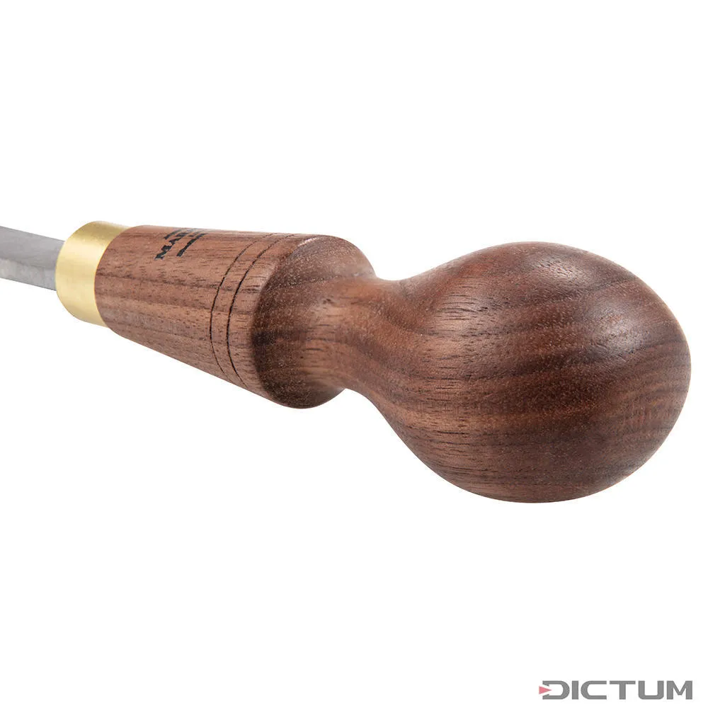 Tournevis, fente 6 mm, noyer huilé