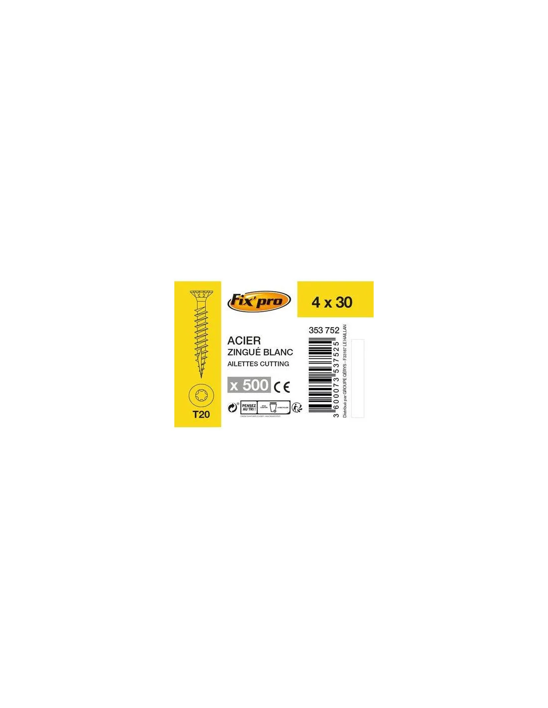 VIS AG.FTTF TX+ 4,0X30 /500 FIXPRO FPRO111ACFT4030
